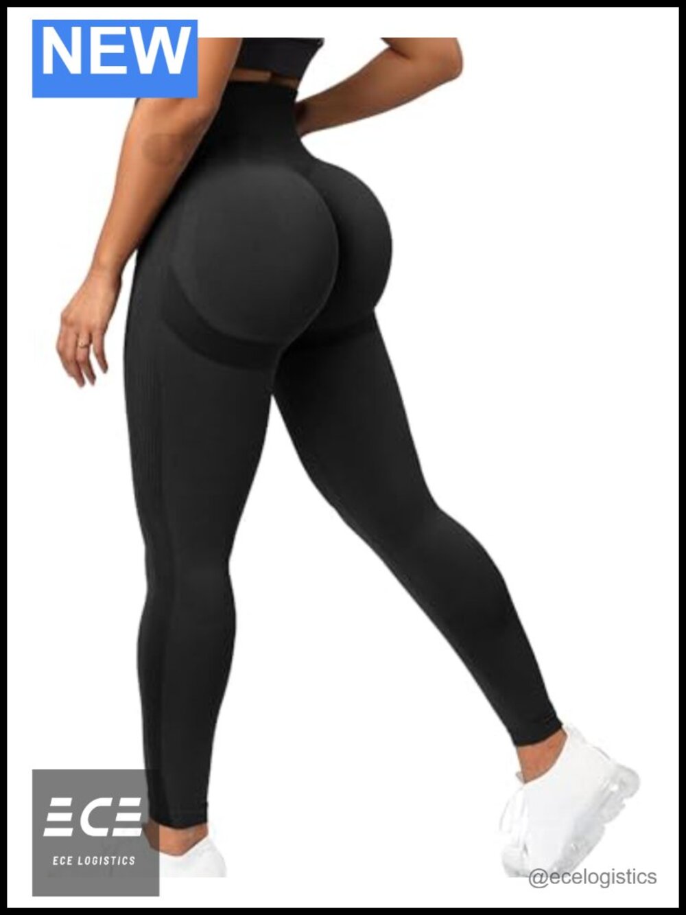 High Waist Seamless Scrunch Butt Lift Leggings Tummy Control Yoga Pants